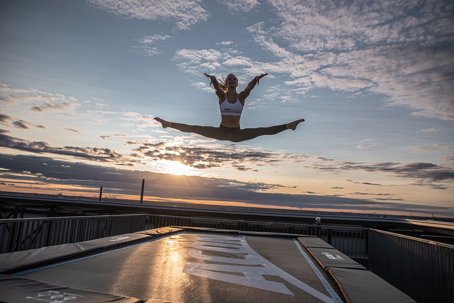 Aerobic trampoline sale