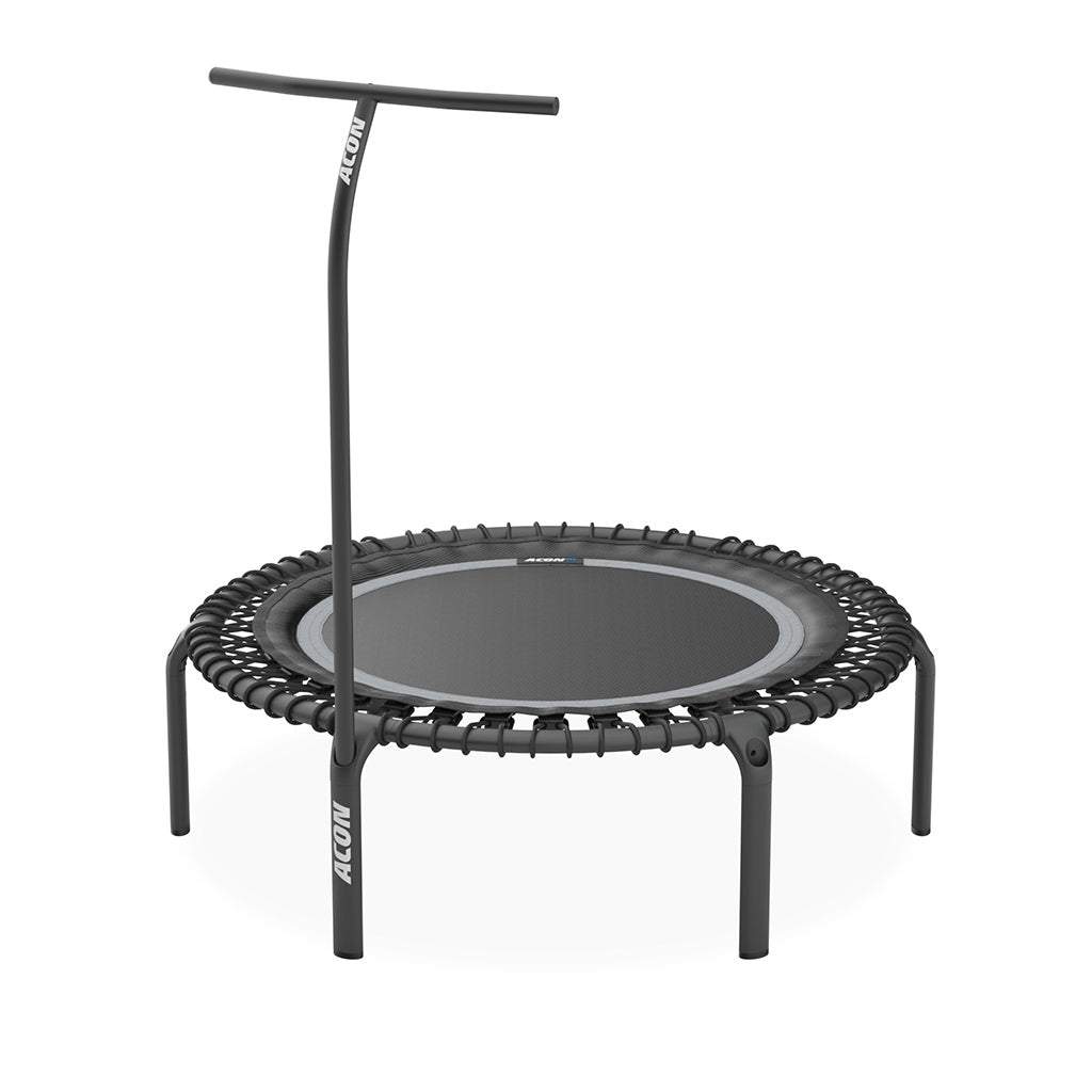 ACON FIT Round Fitness trampoline with handlebar