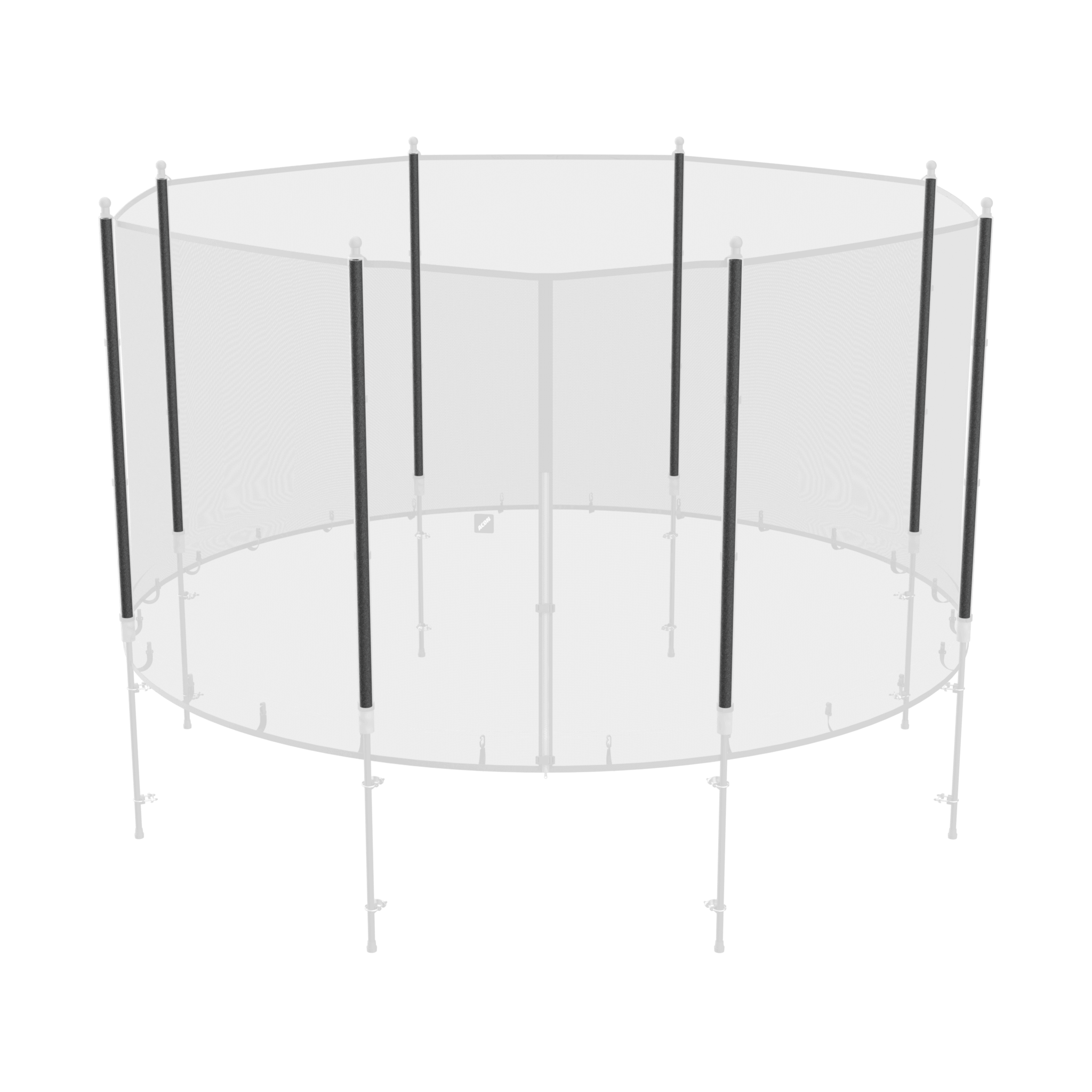 Picture that highlights the Foam Tubes on ACON Standard Enclosures